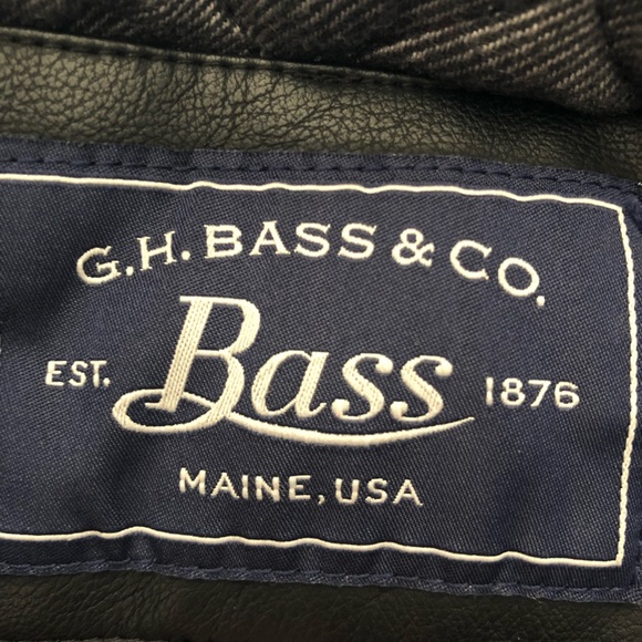 G.H Bass Faux Leather Jacket - Picture 3 of 3